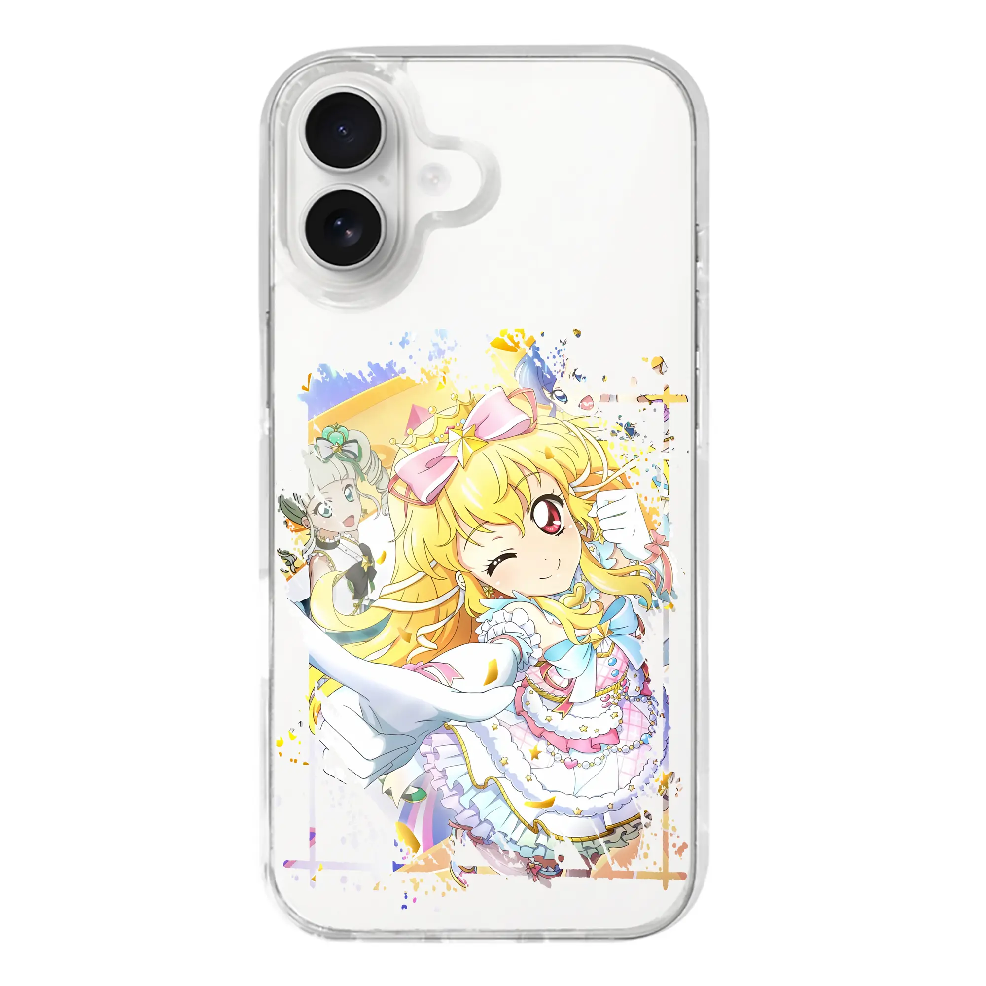 アイカツ グッズ 星宮 いちご - iPhone 17シリーズ 透明スマホケース – 薄型・耐衝撃・精密フィット保護カバー